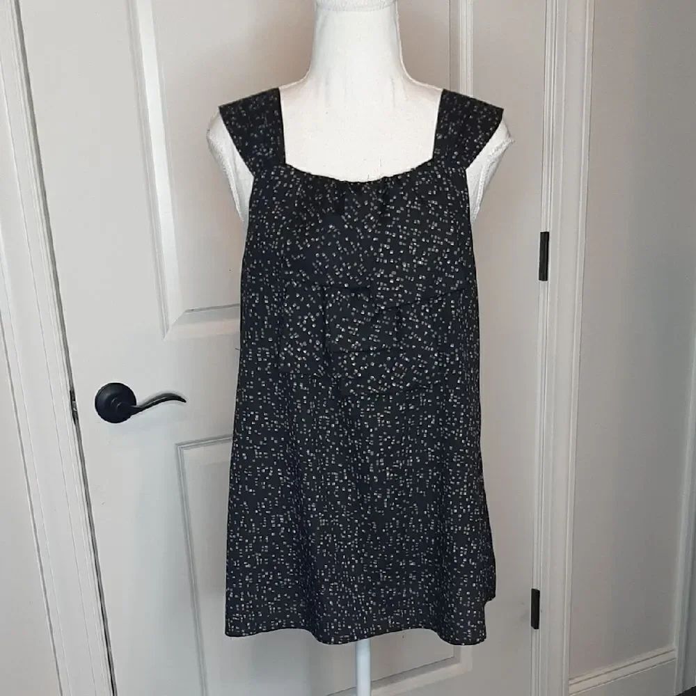 Mossimo Black Dressy Tank Blouse